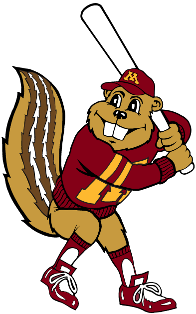 Minnesota Golden Gophers 1986-Pres Mascot Logo 07 vinyl decal